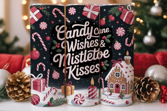 Candy Cane Wishes Tumbler Wrap Review