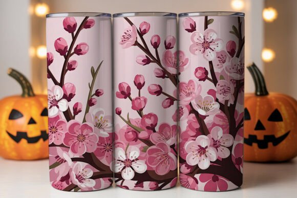 Cherry Blossom 20oz Tumbler Wrap