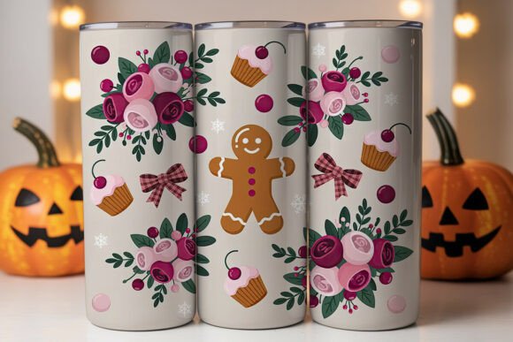 Christmas Gingerbread Tumbler Wrap Review