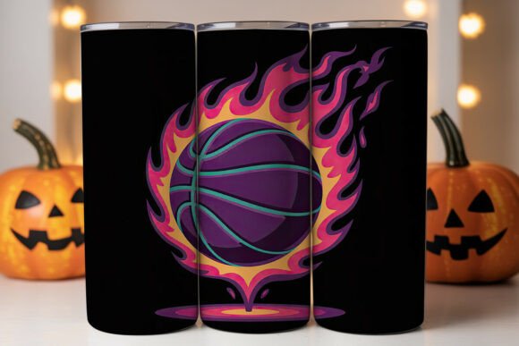 Fiery Basketball Tumbler Wrap Review