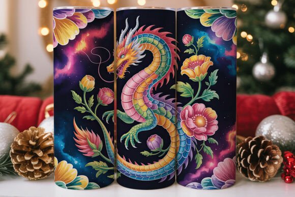 Magical Dragon Tumbler Wrap