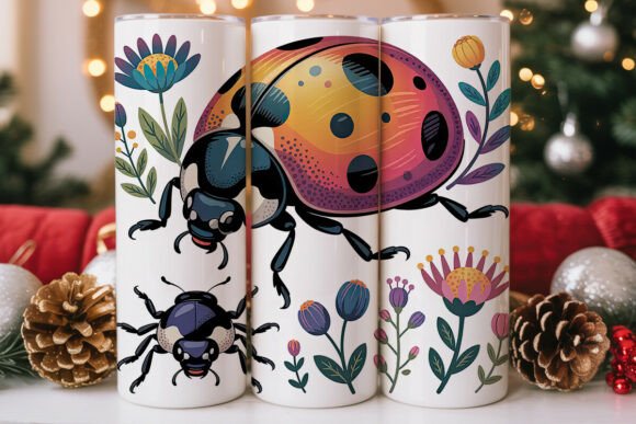 Magical Ladybug Tumbler Wrap