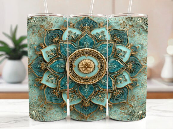 Mandala Tumbler Wrap Spiritual 20oz Review
