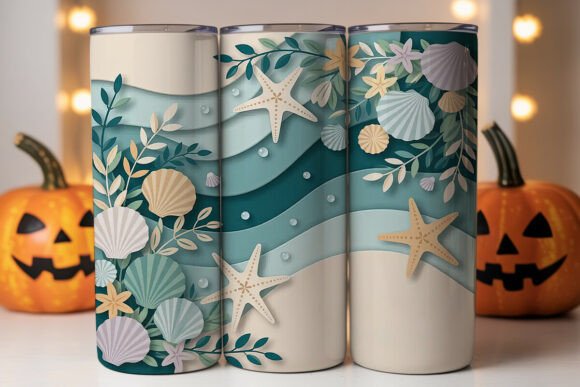 Papercut Seashells Tumbler Wrap Review