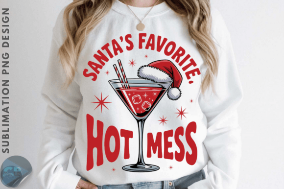 Santa's Favorite Hot Mess Christmas PNG Review