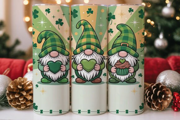 St. Patrick's Gnomes Tumbler Wrap Review